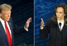 কামালা-ট্রাম্পের বিতর্কে চীনা নীতি নিয়ে কোনো বার্তা আসেনি